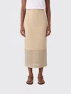 Mm Max Mara スカート  レディース カラー ミルク In Neutral