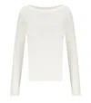 Shop Mm Max Mara Max Mara Svago White Pullover