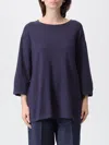 Mm Max Mara Sweater  Woman Color Blue In Blue