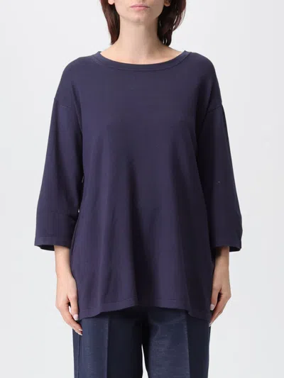 Mm Max Mara Sweater  Woman Color Blue