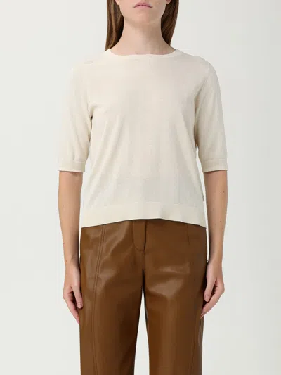 Mm Max Mara Sweater  Woman Color Butter In White