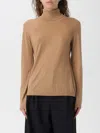 Mm Max Mara Sweater  Woman Color Camel In Brown