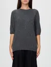 Mm Max Mara Sweater  Woman Color Grey In Gray