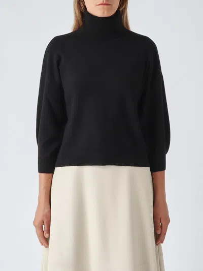 Mm Max Mara Sweater Woman In Black