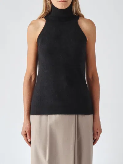 Mm Max Mara Sweater Woman In Black