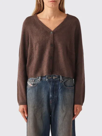 Mm Max Mara Sweater Woman In Brown