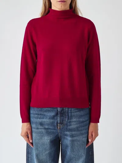 Mm Max Mara Sweater Woman In Red