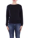 Mm Max Mara Sweaters Blue In Blu Blu