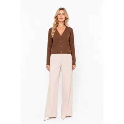 Mm Max Mara Sweaters In Noce Marrone