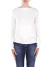 Mm Max Mara Max Mara Svago White Pullover In Bianco Bianco