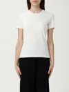 Mm Max Mara T-shirt  Woman Color White In White