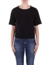 Mm Max Mara T-shirts And Polos Black In Nero Nero