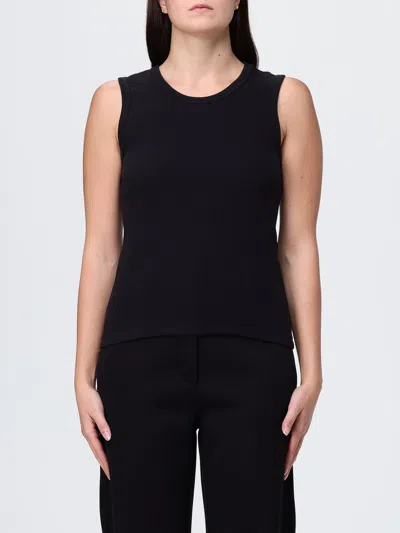 Mm Max Mara Top  Woman Color Black