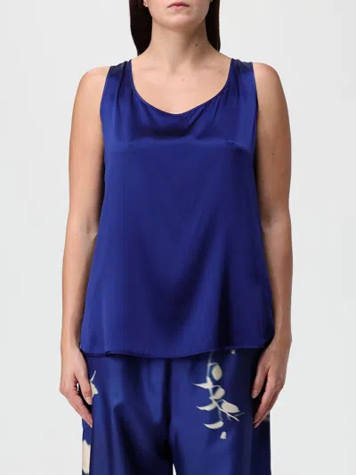 Mm Max Mara Top  Woman Color Blue