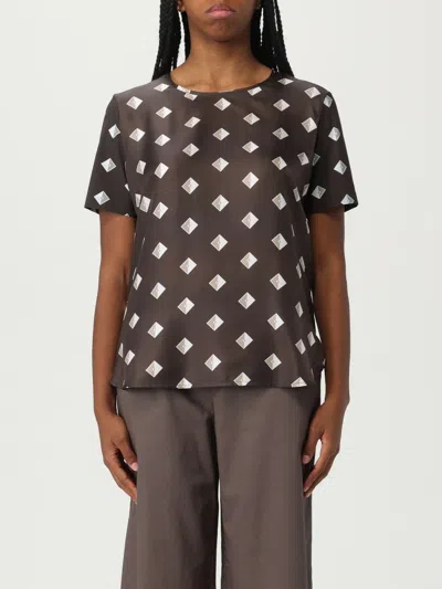 Mm Max Mara Top  Damen Farbe Burnt In Brown