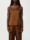 Mm Max Mara Top  Woman Color Camel In Brown