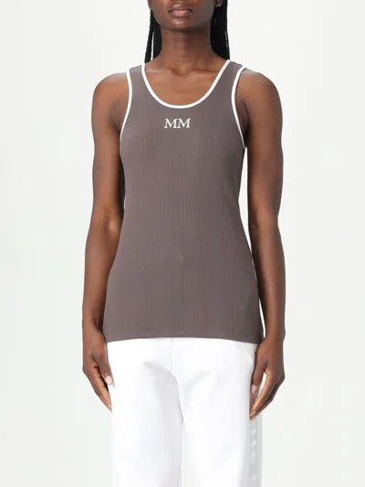 Mm Max Mara Top  Woman Color Mud In マッド