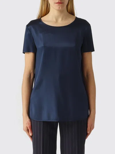 Mm Max Mara トップス  レディース カラー ネイビー In Blue