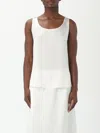 Mm Max Mara Top  Woman Color White