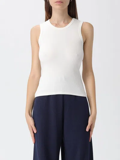 Mm Max Mara Top  Woman Color White