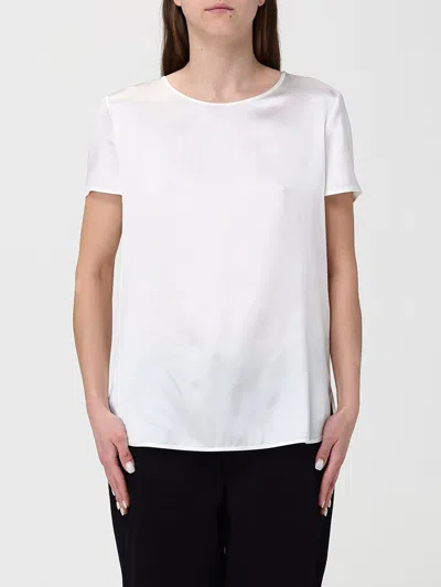 Mm Max Mara Shirt Woman  In White