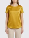 Mm Max Mara Top  Woman Color Yellow In Black