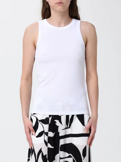 Mm Max Mara Cotton Top In White
