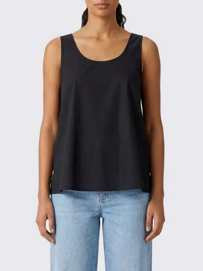 Mm Max Mara Top  Woman Color Black