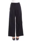 Mm Max Mara Trousers Blue In Blue