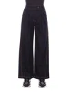 Mm Max Mara Trousers Blue In Blue
