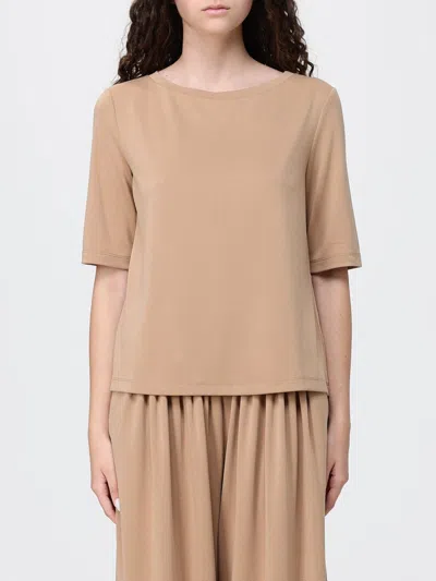 Mm Max Mara Sweater Woman In Brown