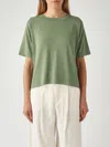 Mm Max Mara Viscose T-shirt In Green