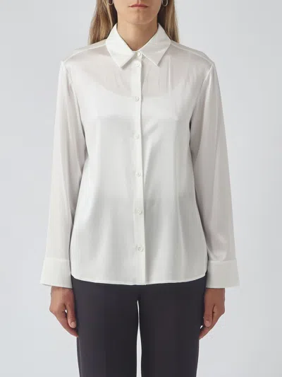 Mm Max Mara T-shirt Woman Color Pearl In White
