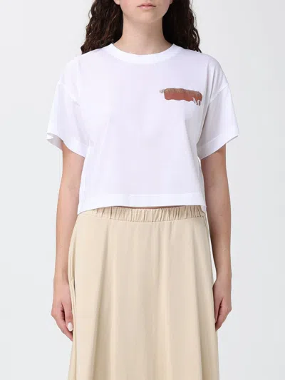 Mm Max Mara Sweater Woman In White