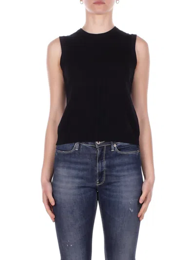 Mm Max Mara T-shirts And Polos In Black