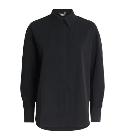 Mm Max Mara Urbano Shirt In Black