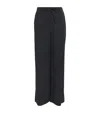 Mm Max Mara Wide-leg Verres Trousers In Multi