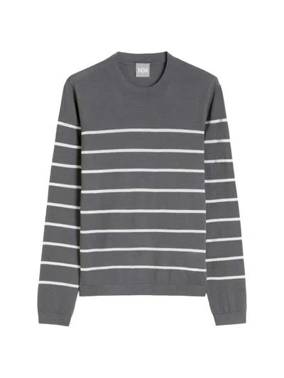 Mm Max Mara Women's Cashmere Blend Crew-neck Sweater In Gray