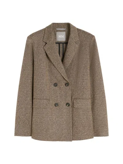 Mm Max Mara Women's Double Breasted Jacquard Blazer