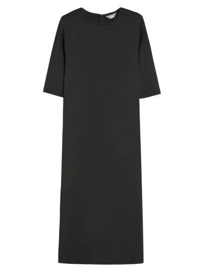 Mm Max Mara Women's Jersey Sheath Dress In Black