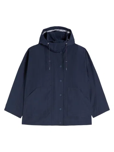 Mm Max Mara Women's Water Repellent Gabardine Jacket In Blue