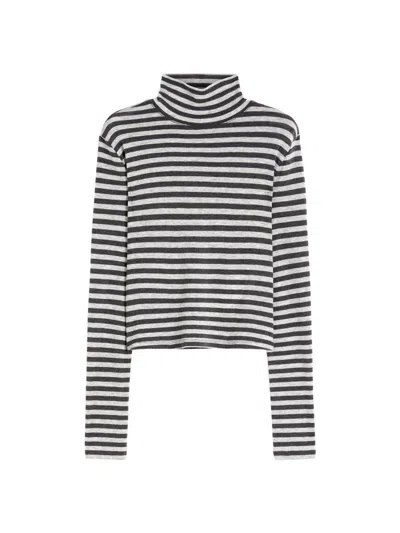 Mm Max Mara Women's Wool Blend T-shirt In Gray