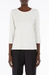 Mm Moritz Stretch Cotton Top In White