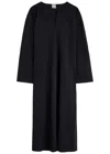 Mm Rapace Long Sleeve Jersey Shift Dress In Navy