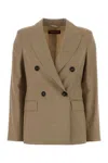 Mm Studio Blazer In Beige