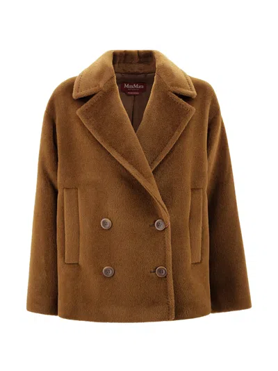 MM STUDIO CARAMEL ALPACA BLEND FILOVIA COAT