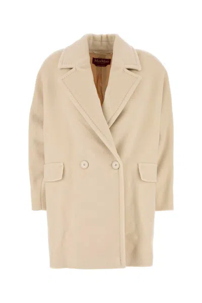Mm Studio Coats In Beige O Tan