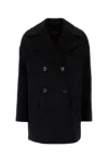 Mm Studio Coats In Black