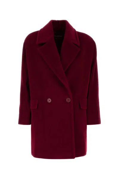 Mm Studio Coats In Red