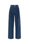 Mm Studio Valvola Denim Jeans In Blue